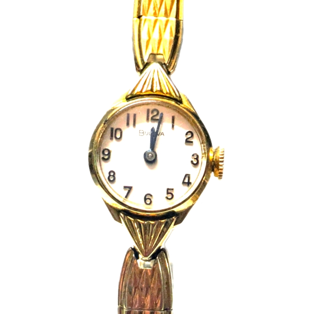 1972 Bulova Lady's RGP MW Cocktail Watch